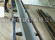 防腐檁條生產過程